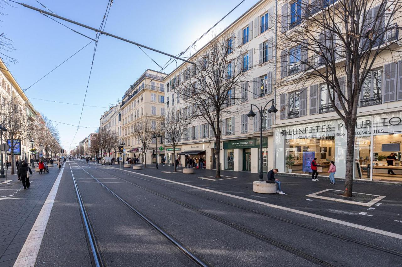 Jean Medecin Av - Large 2 Bdrs Central Ac Nisa Exterior foto
